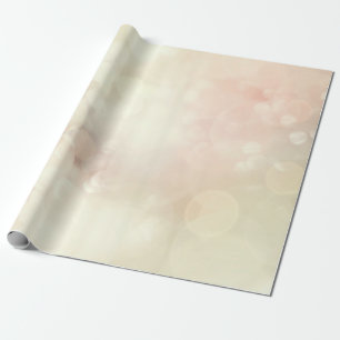 Papier Cadeau Bokeh blanc arrière - plan texture