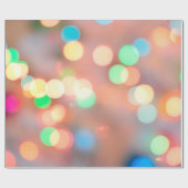 Papier Cadeau Bokeh brightness light blaze (Plat)