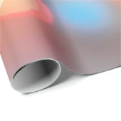 Papier Cadeau Bokeh brightness light blaze (Coin rond)