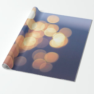 Papier Cadeau Bokeh photographie des lumières