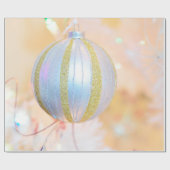 Papier Cadeau bola navidad color dorado (Plat)