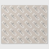 Papier Cadeau Bold Pastel DAD | Cadeau de la Fête des Pères (Plat)