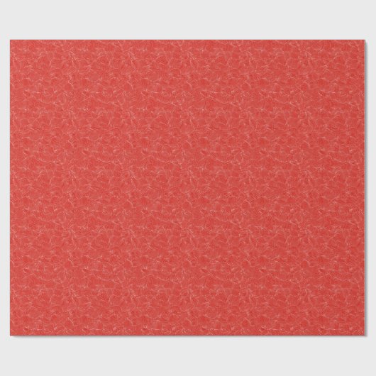 Papier Cadeau Bold Red Abstract Pattern (Plat)