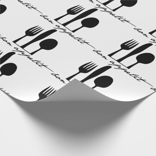 Papier Cadeau Bon appétit (Coin)