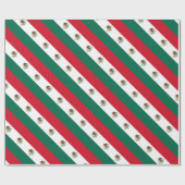 Papier Cadeau Bon marché !Drapeau du Mexique (Plat)