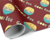 Papier Cadeau Bon oeuf (Coin rond)