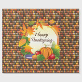 Papier Cadeau Bon thanksgiving 5A-13A (Plat)
