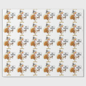 Papier Cadeau Bon thanksgiving de la Turquie (Plat)