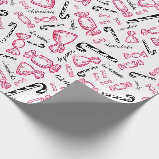 Papier Cadeau Bonbons (Coin)