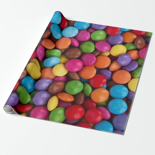 Papier Cadeau Bonbons (Déroulé)