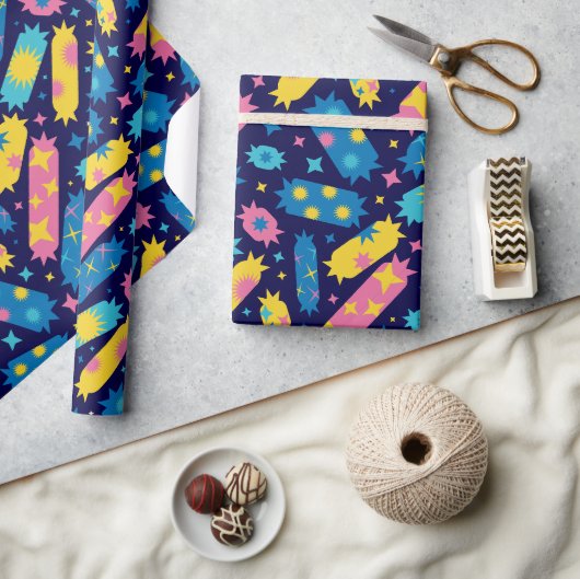 Papier Cadeau Bonbons bonbons. (Artisanat)