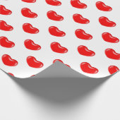 Papier Cadeau bonbons coeurs envelopper papier (Coin)