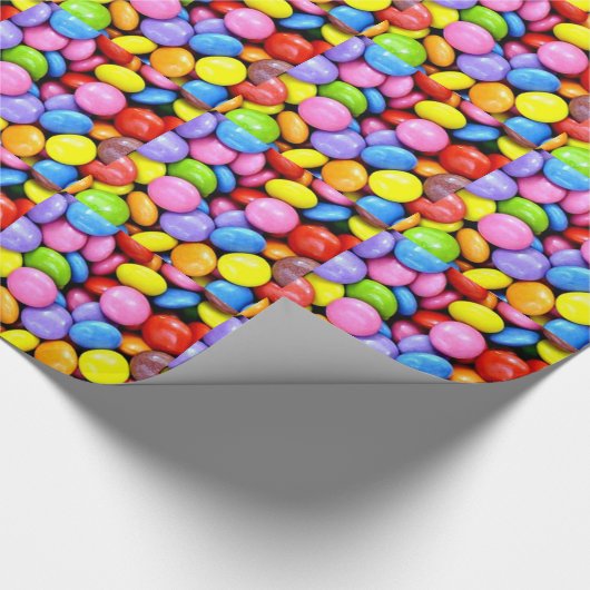 Papier Cadeau Bonbons, douceurs colorées (Coin)