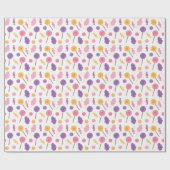 Papier Cadeau Bonbons mignons (Plat)