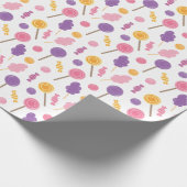 Papier Cadeau Bonbons mignons (Coin)