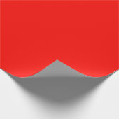 Papier Cadeau Bonbons Pomme rouge couleur solide (Coin)