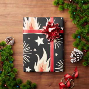 Papier Cadeau  Bonfire Celebration Design