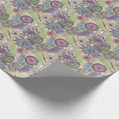 Papier Cadeau Bonheur Botanique (Coin)