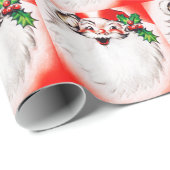 Papier Cadeau Bonjour Jolly Noël (Coin rond)