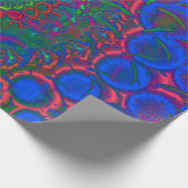 Papier Cadeau Bonkers 3D fractal (Coin)