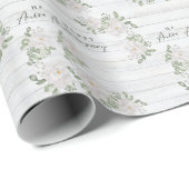 PAPIER CADEAU BONNE ANIVERSAIRE (Coin rond)