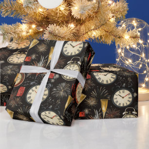 Papier Cadeau Bonne année