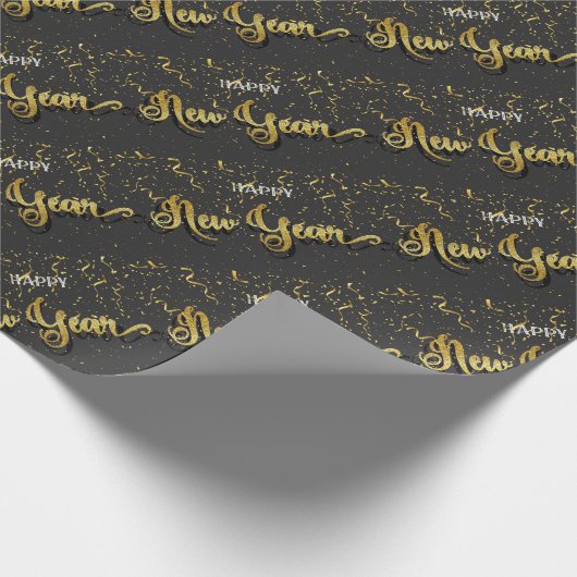 Papier Cadeau Bonne année (Coin)