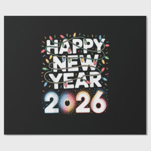 Papier Cadeau Bonne année 2026
