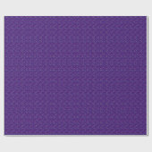 Papier Cadeau Bonne année (violet) (Plat)