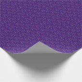 Papier Cadeau Bonne année (violet) (Coin)