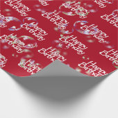 Papier Cadeau Bonne bulle d'anniversaire sur papier d'enveloppem (Coin)