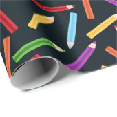 Papier Cadeau Bonne école (Coin rond)