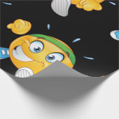 Papier Cadeau Bonne exécution Emoji (Coin)