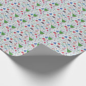 Papier Cadeau Bonne fête de Noël (Coin)