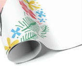 Papier Cadeau Bonne fête des mères (Coin rond)