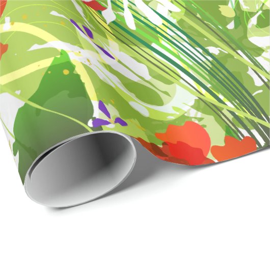 Papier Cadeau Bonne fête des mères 28 (Coin rond)