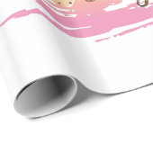 Papier Cadeau Bonne fête des mères 36 (Coin rond)