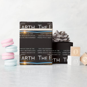 Papier Cadeau Bonne fête des mères avec amour