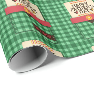 Papier Cadeau Bonne Fête des pères
