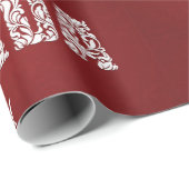 Papier Cadeau Bonne fête du Canada (Coin rond)