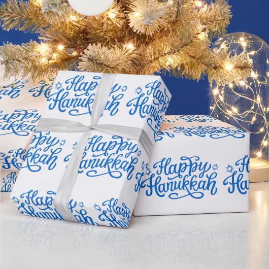 Papier Cadeau Bonne Hanoukka (Vacances)