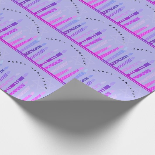 Papier Cadeau Bonne Hanoukka (Coin)