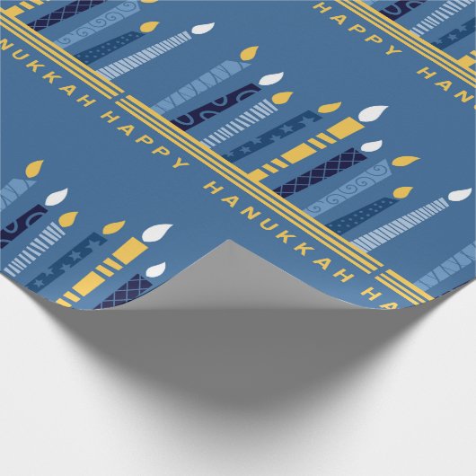 Papier Cadeau Bonne Hanoukka (Coin)