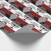 Papier Cadeau Bonne Hanoukka et Joyeux Noël (Coin)