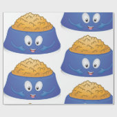 Papier Cadeau Bonne nourriture pour chien (Plat)