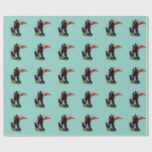 Papier Cadeau Bonne Valentine (Plat)