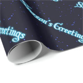 Papier Cadeau Bonnes Fêtes sur Starfield (Coin rond)