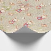 Papier Cadeau Bonnets mignons (Coin)