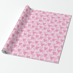 Papier Cadeau Bons Coeurs Motif sans couture