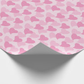 Papier Cadeau Bons Coeurs Motif sans couture (Coin)